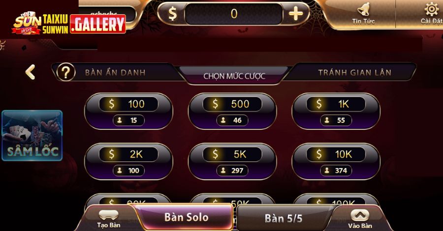 Sơ lược về game bài sâm lốc